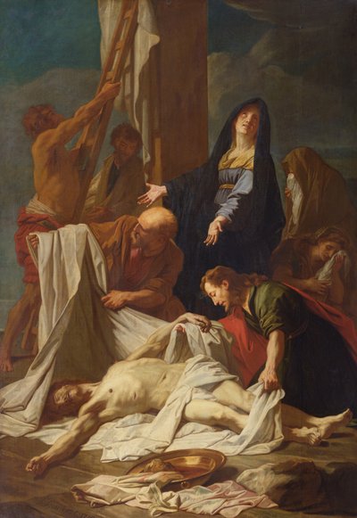 十字架から降りたキリスト 作： Jean Baptiste Jouvenet