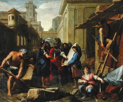 Tectosagesによるゲルマニアの町の設立 作： Jean Baptiste Jouvenet