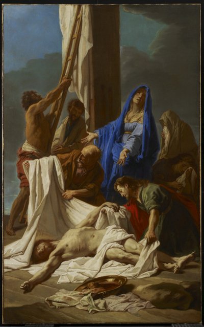 嘆き、1704年頃 作： Jean Baptiste Jouvenet