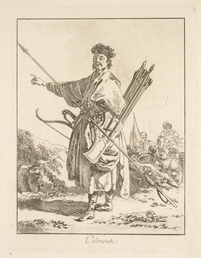 カルムーク 作： Jean Baptiste Le Prince