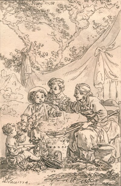 ル・グー、1774年。 作： Jean Baptiste Le Prince