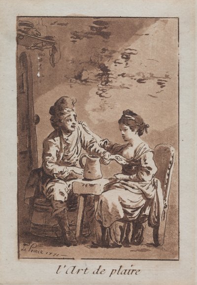 喜ばせる芸術 作： Jean Baptiste Le Prince