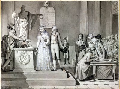 共和党の結婚 作： Jean Baptiste Mallet