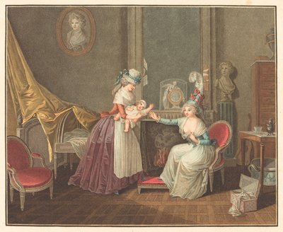 ファンファンのランチ 作： Jean Baptiste Mallet after Henri Nicolas van Gorp