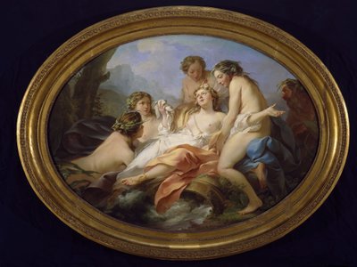 Naiads によって救出されたプシュケ、1750 年。 作： Jean Baptiste Marie Pierre