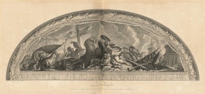 Holland, Centre of the Salon of War in the Arcade that Opens to the Gallery (オランダ、Center of the Salon of War in the Arcade that Opens into the Gallery) [pl. 39] 作： Jean Baptiste Masse
