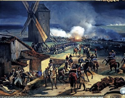 フランス革命：ヴァルミーの戦い（1792年9月20日）.詳細 作： Jean Baptiste Mauzaisse