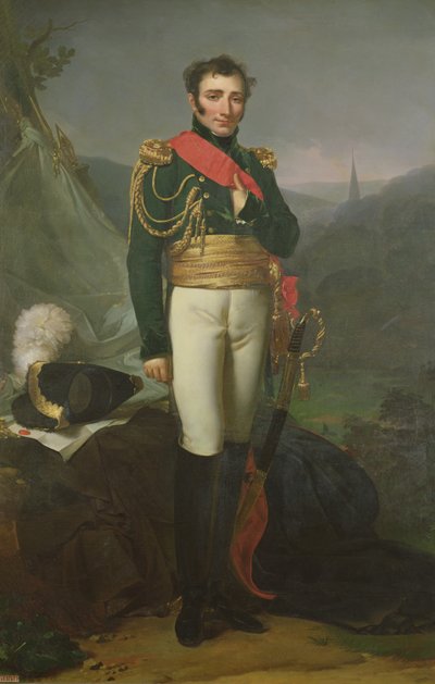1817年のスザンネット伯爵 作： Jean Baptiste Mauzaisse