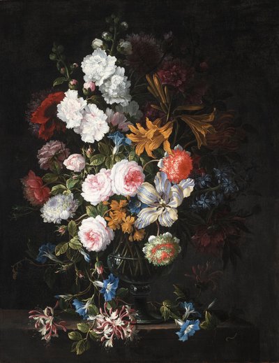 花のある静物 作： Jean-Baptiste Monnoyer