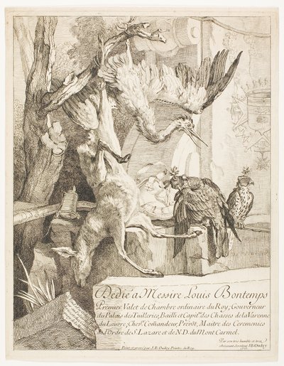 四人の狩人 その１ 作： Jean Baptiste Oudry