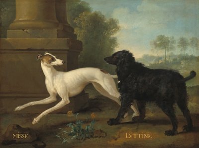 ミスとルッティーネ、1729年。 作： Jean Baptiste Oudry