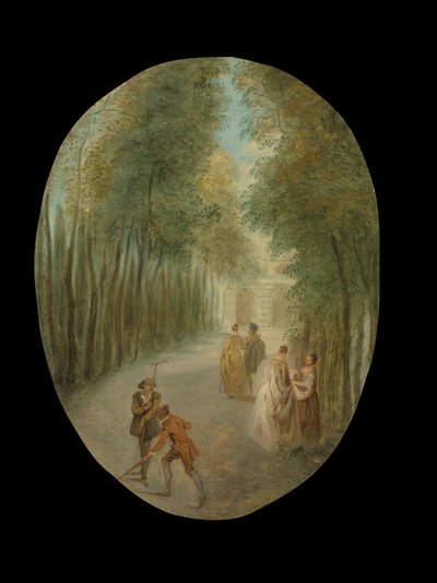 春、カリフォルニア1720-36。 作： Jean Baptiste Pater