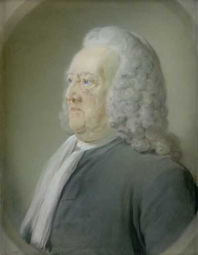 Arent van der Waeyen (1685-1767)。 アムステルダムの vroedschap の商人と評議会 作： Jean Baptiste Perroneau