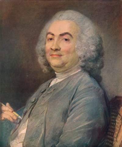 ローラン・カーズ、1745 作： Jean Baptiste Perronneau