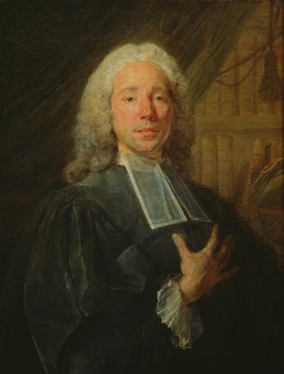 ダニエル・ジュスの肖像 作： Jean Baptiste Perronneau
