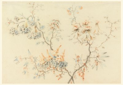 開花枝 作： Jean Baptiste Pillement