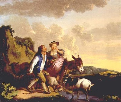 素朴な求婚 作： Jean Baptiste Pillement