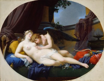 キューピッドとプシュケ 作： Jean Baptiste Regnault