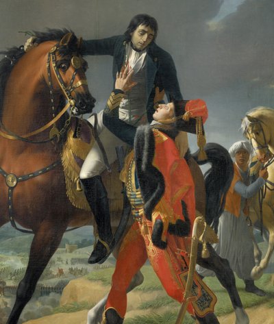 1800年6月14日のマレンゴの戦いでのルイチャールズアントワーヌデサイクス将軍の死 作： Jean Baptiste Regnault