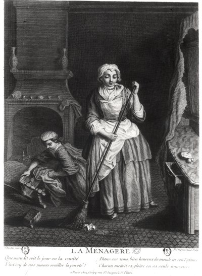 家政婦 作： Jean Baptiste Simeon Chardin