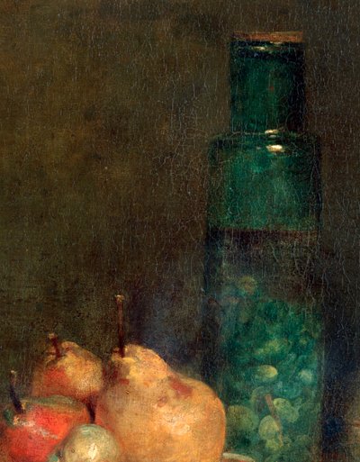 オリーブの瓶、詳細、1760 作： Jean Baptiste Simeon Chardin