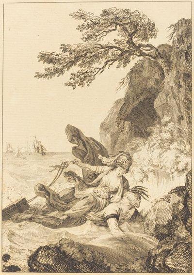 ガルベ王の花嫁 カセット 作： Jean Baptiste Tilliard after Charles Monnet