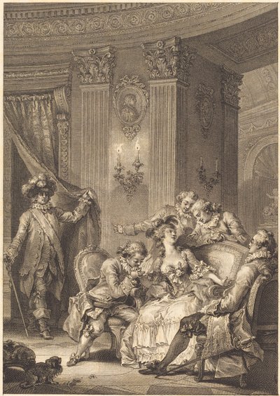 告白夫 作： Jean Baptiste Tilliard and Antoine Jean Duclos after Jean Honoré Fragonard