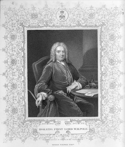 ホレイショウォルポール 作： Jean Baptiste Vanloo