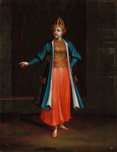 ブルガリアの海岸の女性 作： Jean Baptiste Vanmour (workshop of)