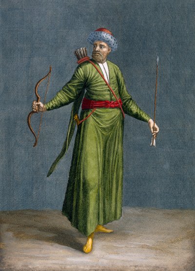クリミアのタタール語、フィリップシモノー（1685-c.1753）、1707-08（colou 作： Jean Baptiste Vanmour