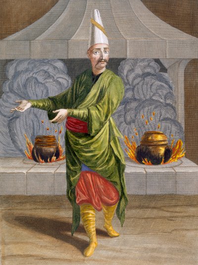 Beulouk-Bachi、スルタンの料理長、1708年頃 作： Jean Baptiste Vanmour