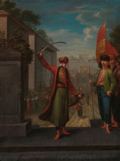パトロナハリル、1730年頃 作： Jean Baptiste Vanmour