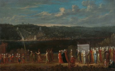 ボスポラス海峡の婚礼行列 トルコの結婚式 作： Jean Baptiste Vanmour
