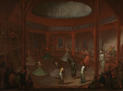 旋舞教団 ダンシング・ダーヴィッシュ 作： Jean Baptiste Vanmour