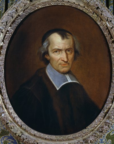 Antoine Arnauldin (1612-1694), ranskalaisen jansenistisen teologin muotokuva, Jean Baptiste de Champaignen (1631-1681) maalaus 作： Jean Baptiste de Champaigne