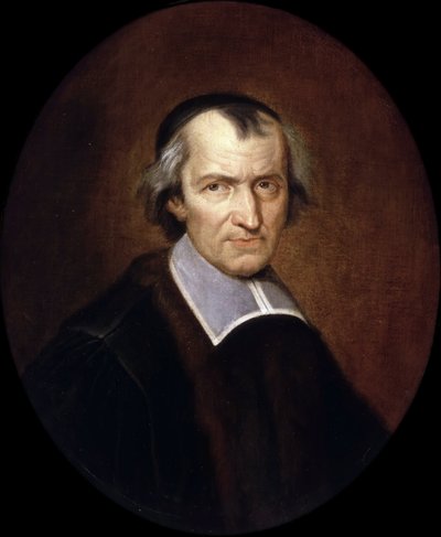 Antoine Arnauld 1612-1694の肖像 作： Jean Baptiste de Champaigne