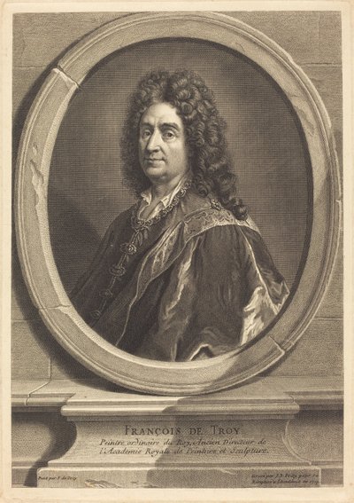 トロイのフランシス 作： Jean Baptiste de Poilly after François