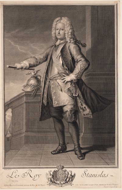 スタニスワフIレシュチンスキ1677〜1766年、ポーランド国王、1705年 作： Jean Baptiste van Loo