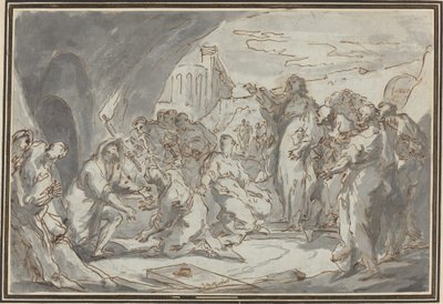ラザロの復活 作： Jean Baptiste van Loo