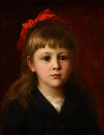 少女の肖像 作： Jean Benner