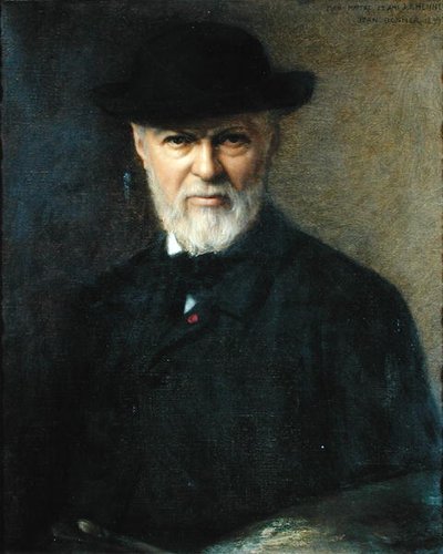 ジャン=ジャック・ヘンナーの肖像（1829-1905）1899 作： Jean Benner