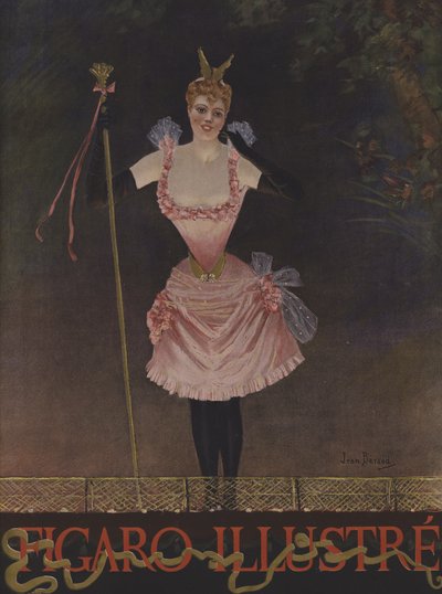 ルフィガロイラストの表紙、1891年12月 作： Jean Beraud