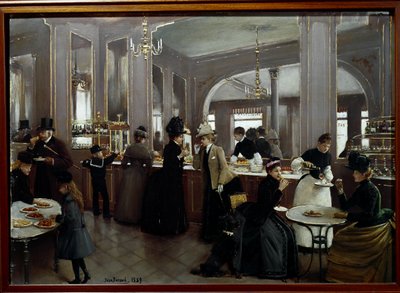 グロッペ・ペイストリー・ショップ 作： Jean Beraud
