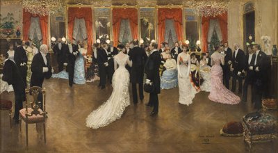 イブニング 作： Jean Beraud