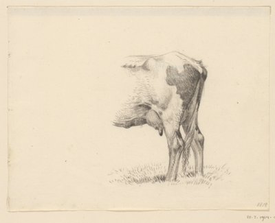 牛の後ろ足 作： Jean Bernard