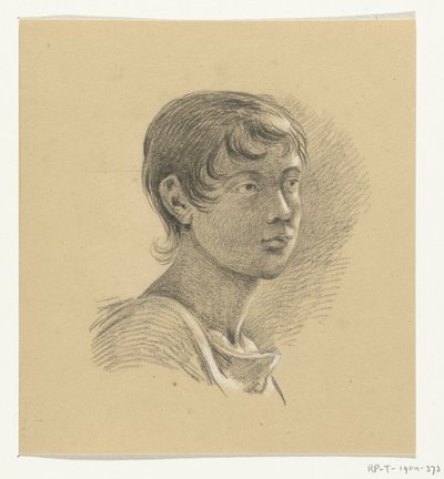 男の子の頭、右側 作： Jean Bernard