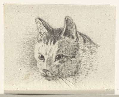 猫の頭 作： Jean Bernard