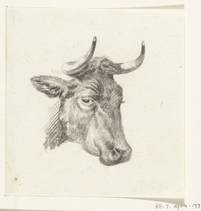 牛の頭 作： Jean Bernard