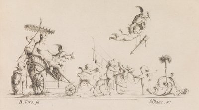 M. B. トロによって発明された多くの用途のためのデザイン、1718 年以降、1718 年以降。 作： Jean Bernard Toro