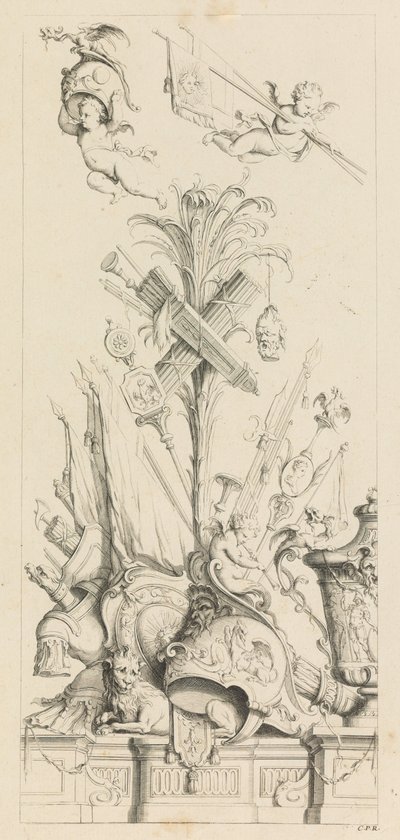 J.B. トロによって新たに発明されたトロフィー、1716., 1716. 作： Jean Bernard Toro